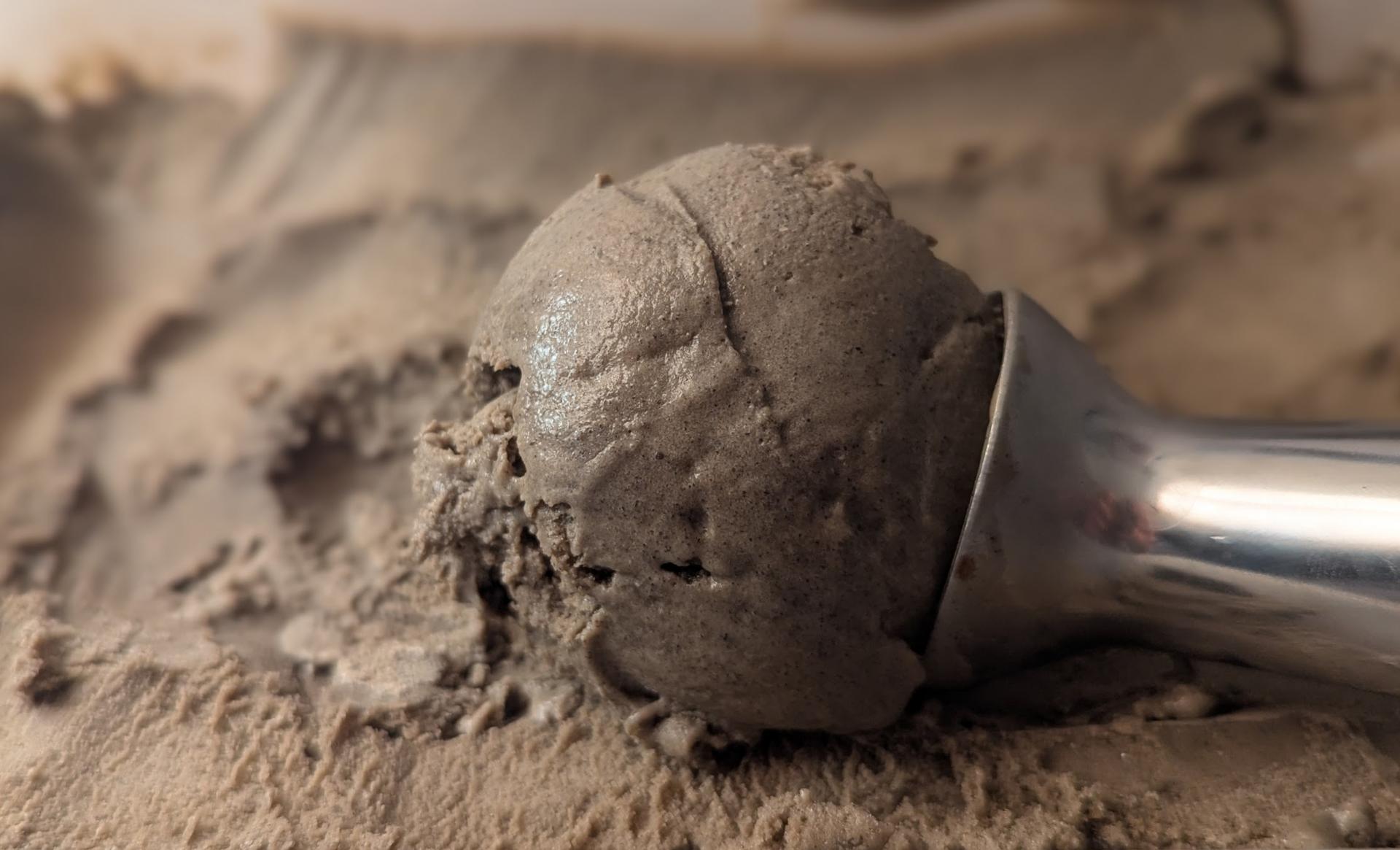 Black Sesame Latte Ice Cream