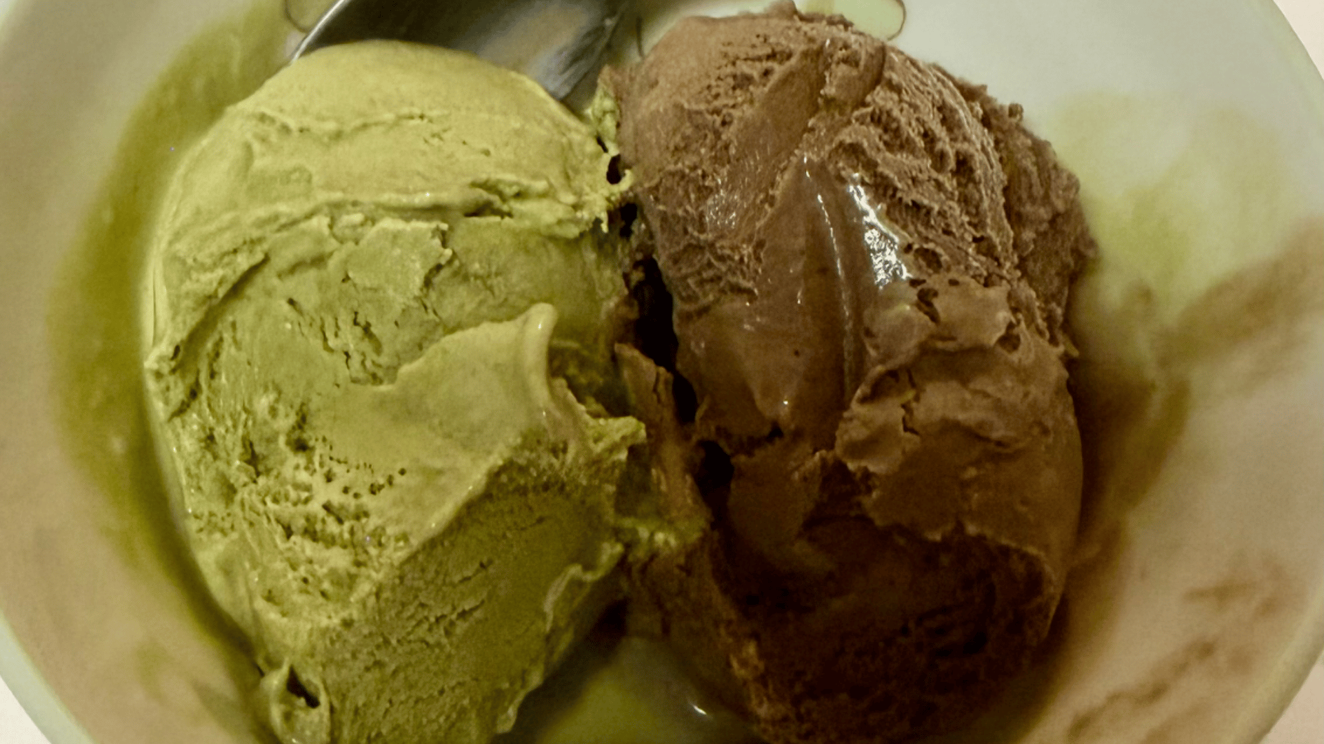 Matcha or Hojicha Ice Cream