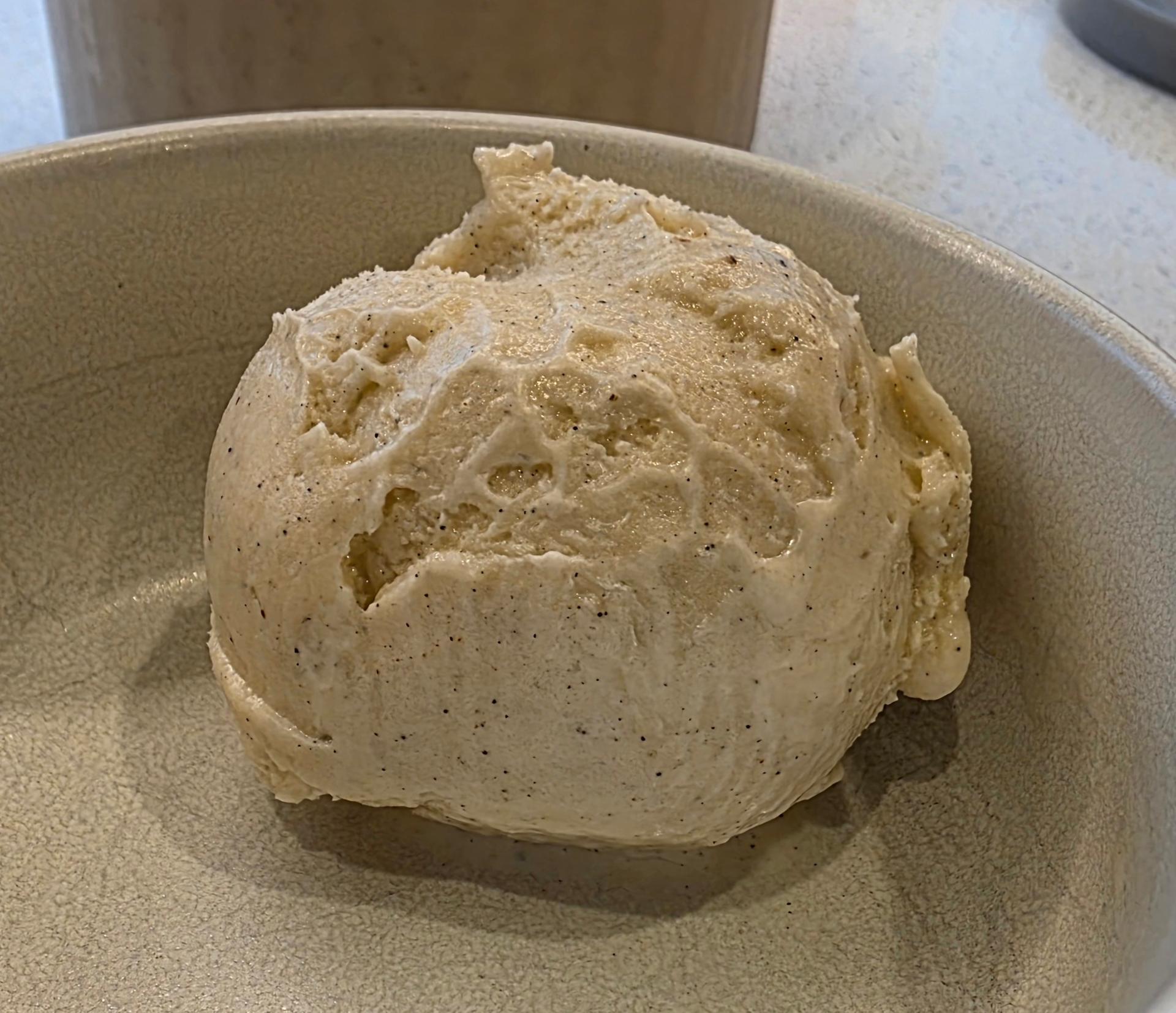 No Added Sugar, High Protein Vanilla Ice Cream